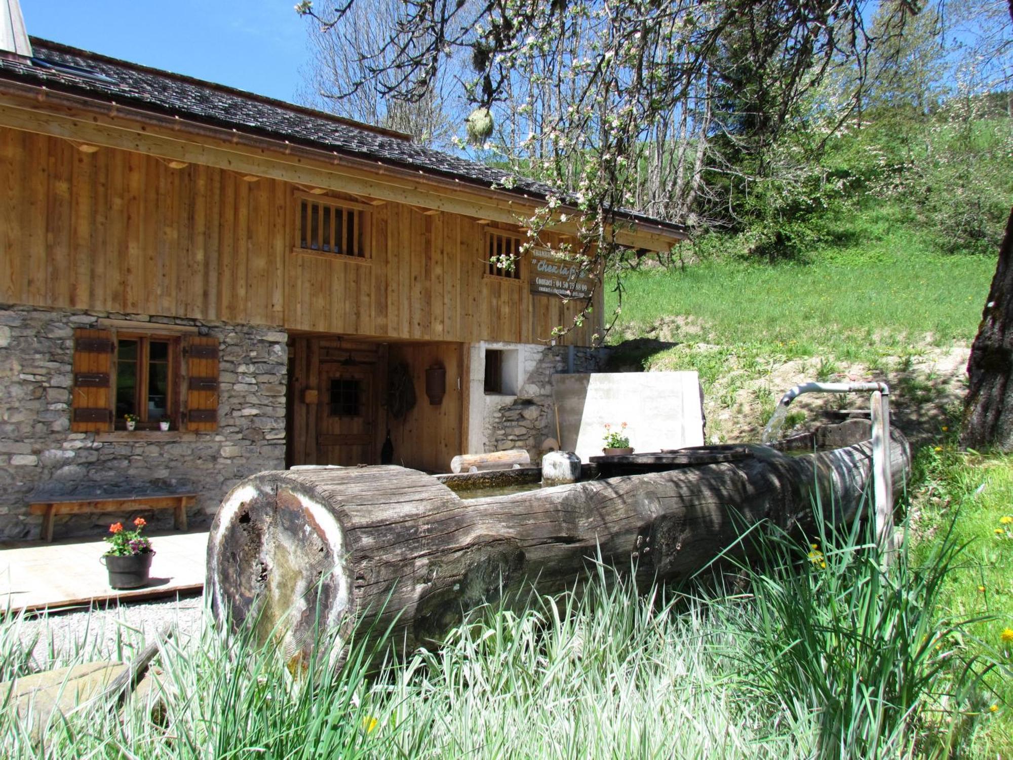 Bed and Breakfast Chez La Fine Les Gets Exterior foto